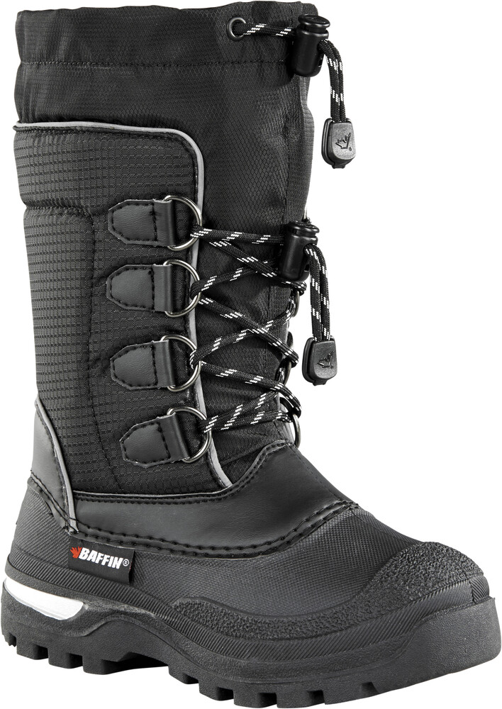 BAFFIN YOUTH PINETREE BOOTS BLACK SZ 13
