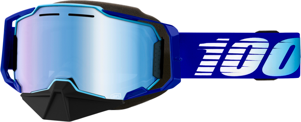 ARMEGA SNOWMOBILE GOGGLE BLUE W/ YELLOW LENS