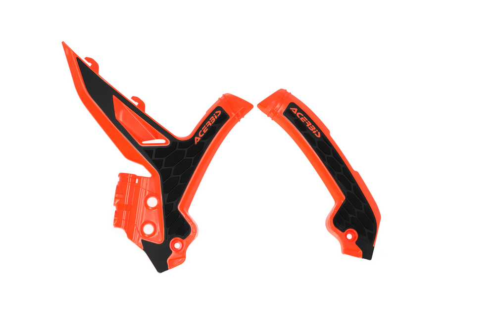 ACERBIS X-GRIP FRAME GUARD KTM ORANGE/BLACK