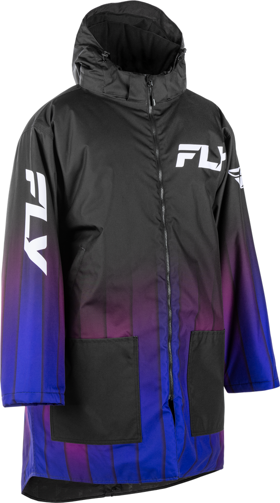 FLY RACING PIT COAT PURPLE L/XL