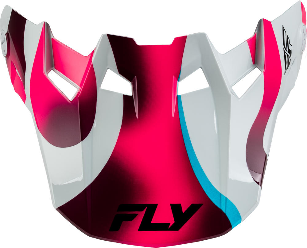 Fly Racing Formula CC Vibe Helmet Accessories (2027) — White/Pink/Blue