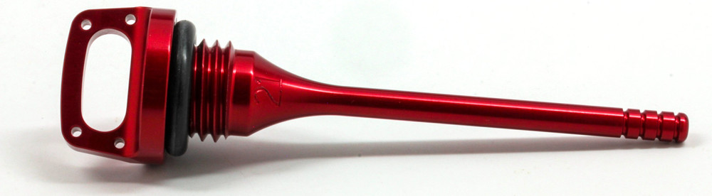 Works Oil Filler Plug Red