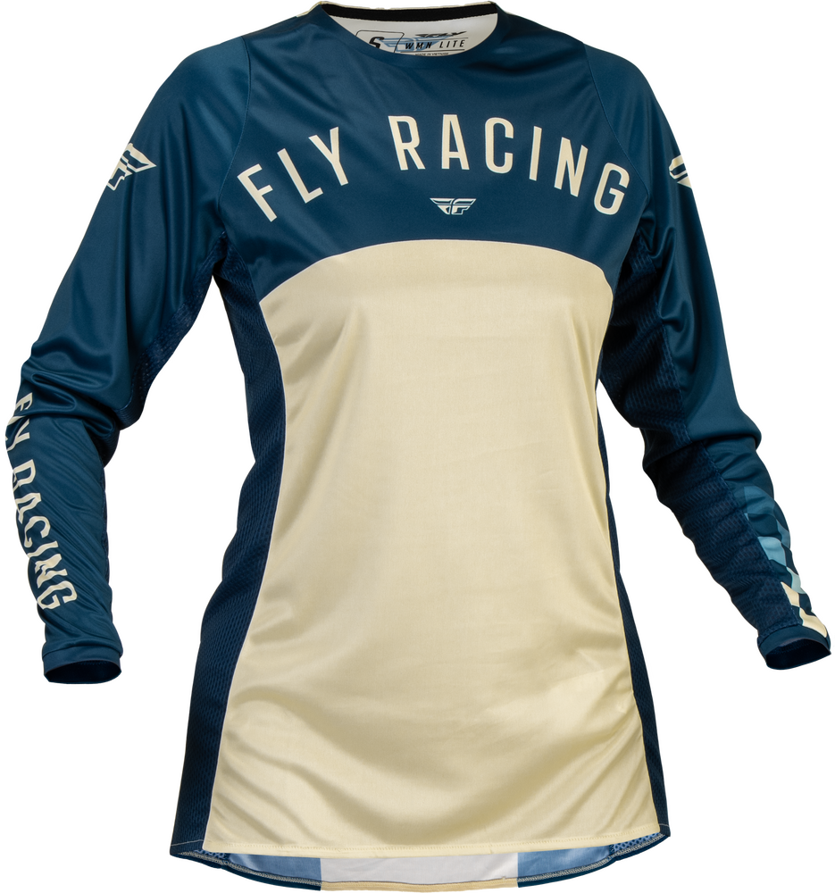 Fly Racing Women's Lite Jersey — Navy/Ivory