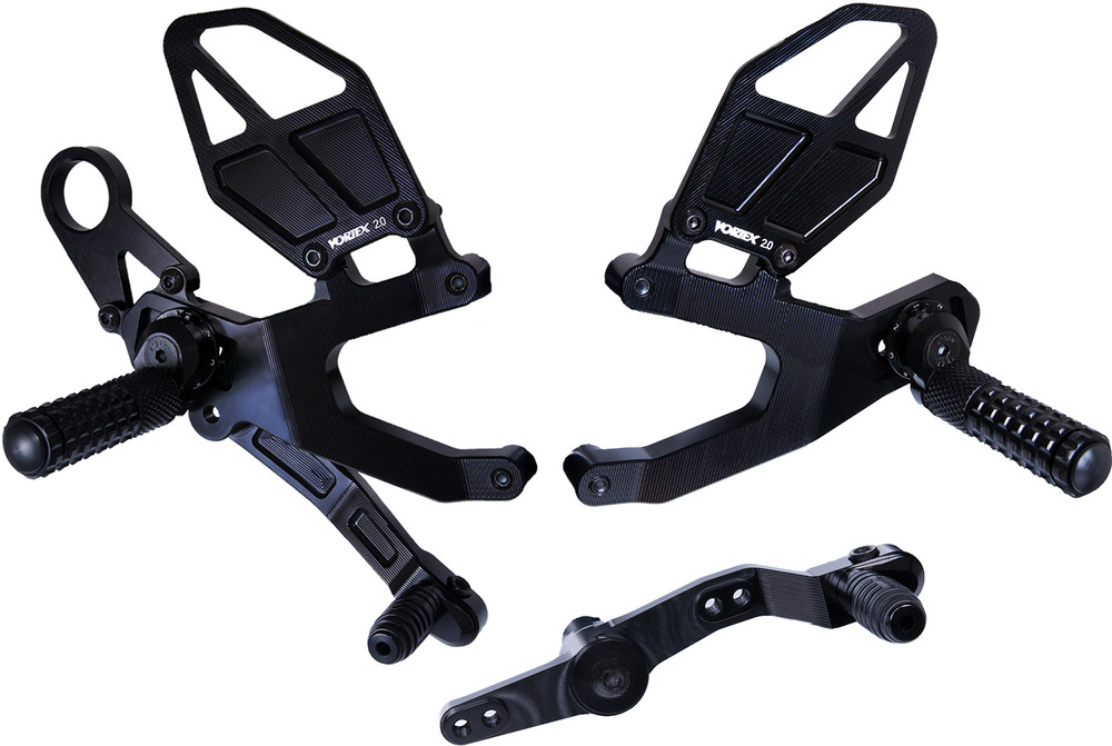 VORTEX REAR SET COMPLETE BLK BMW