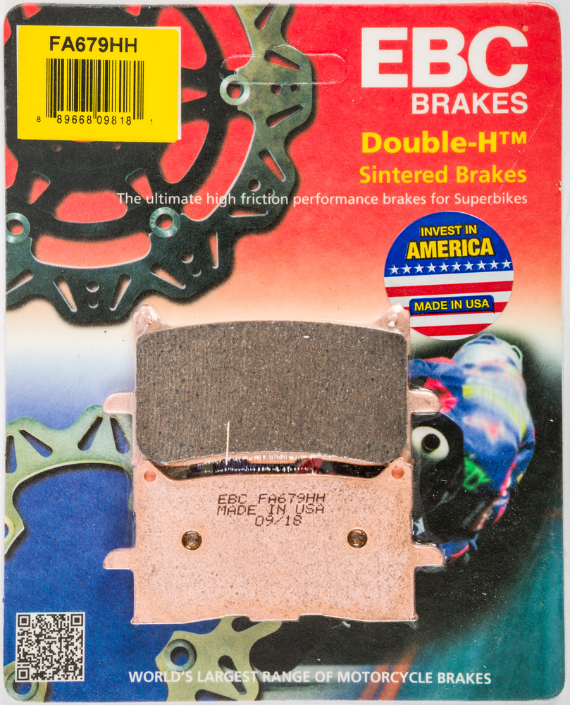 EBC FA679HH Double-H Sintered Front Brake Pads