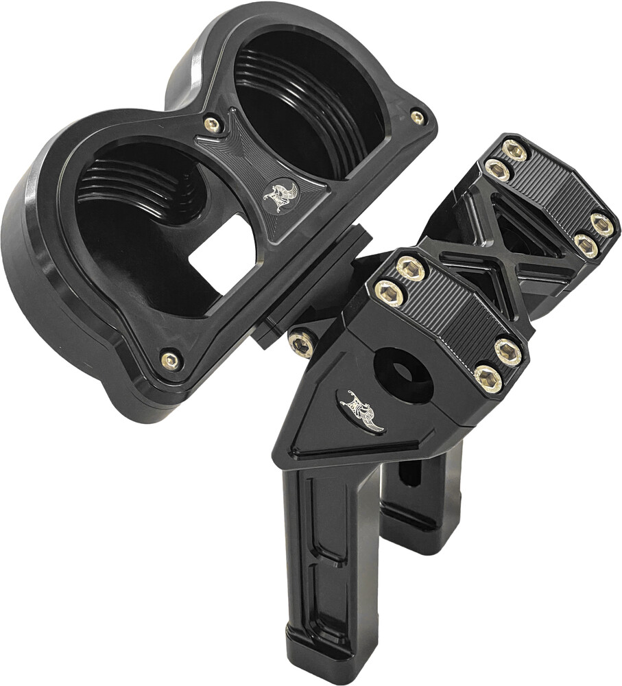 Ken's Factory Next Level Gauge Relocation Kit For Harley FLTR 2015-2024
