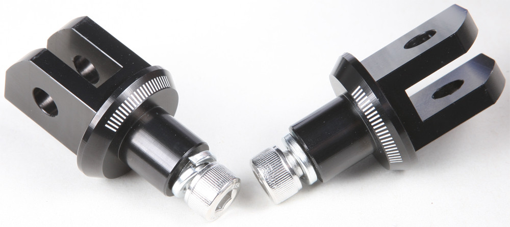 PUIG FOOTPEG ADAPTER BLACK YAM