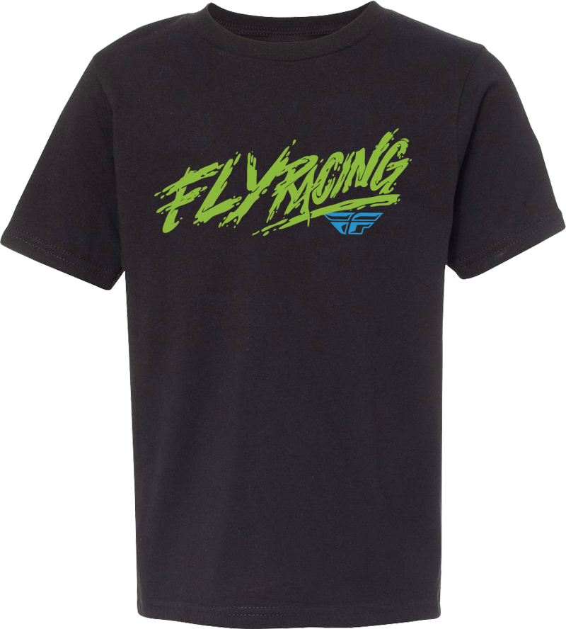 YOUTH FLY KHAOS TEE BLACK YL