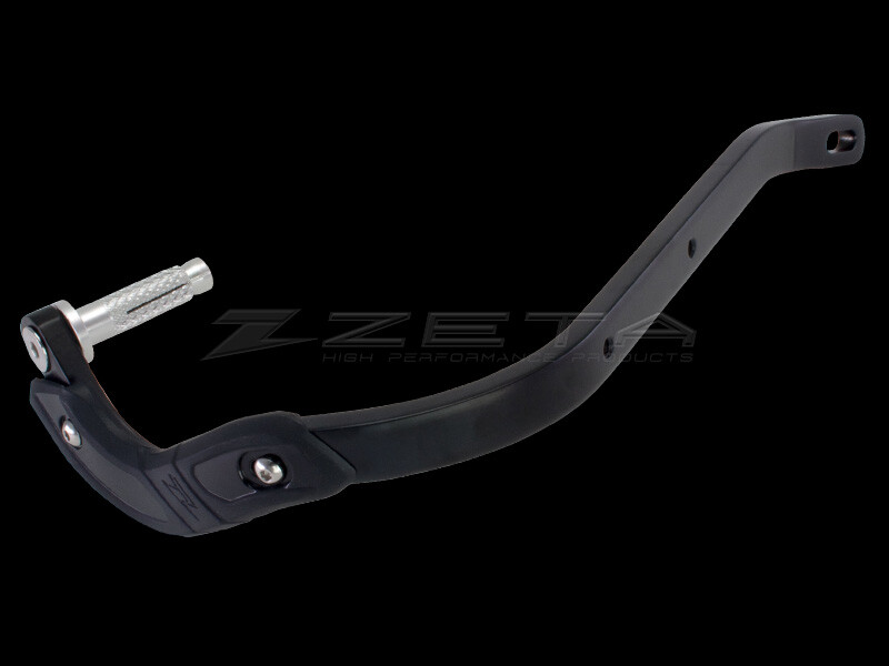 Zeta Armor Handguards Bend Black