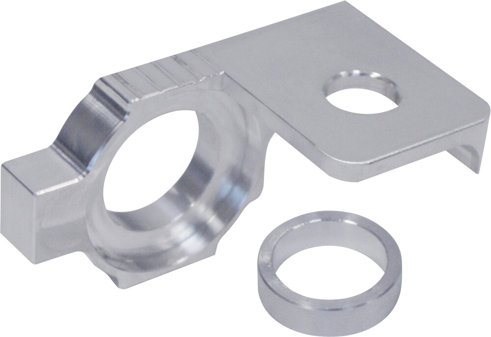 Modquad Axle Flag Mount (Silver) Ktm/Hus 250-450 20/25mm Axle