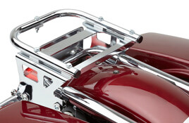 DETACH 2-UP TOUR PACK MOUNT CHROME FLH/FLT 97-08
