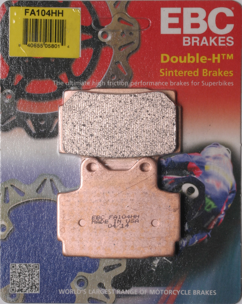 EBC FA104HH Double-H Sintered Rear Brake Pads