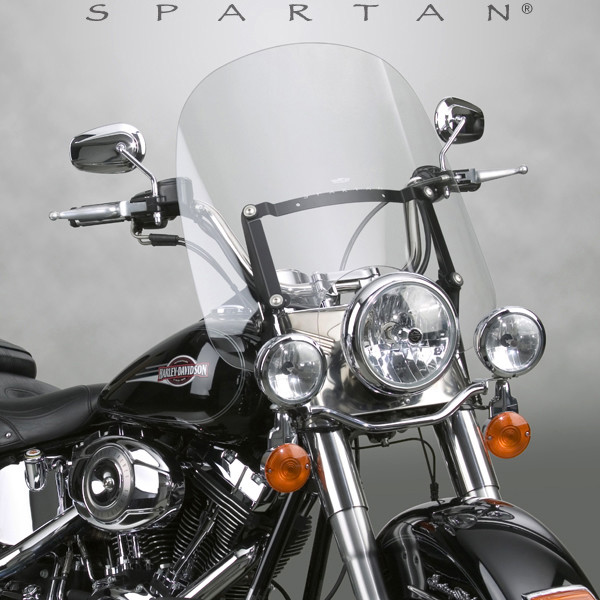 NATIONAL CYCLE SPARTAN WINDSHIELD CLEAR QUICK RELEASE 18.5"