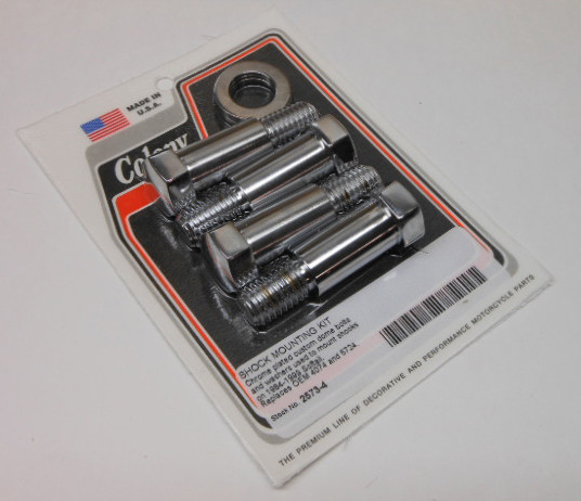 Colony Machine Shock Mnt Kit Softail 84-99