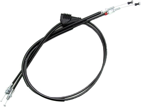 Motion Pro Black Vinyl Throttle Push-Pull Cable Set