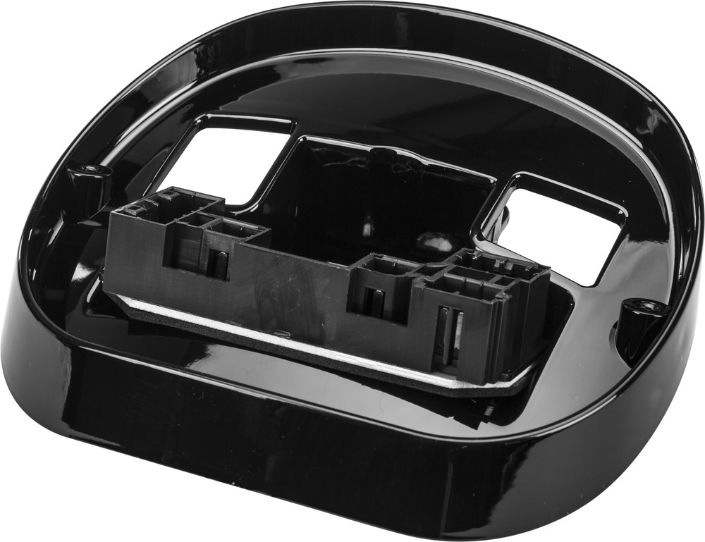 Harddrive Squareback Tail Light Base W/Circuit Board Black