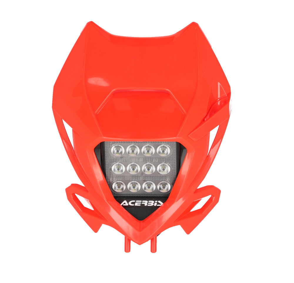 ACERBIS HEADLIGHT MASK VSL BETA RED