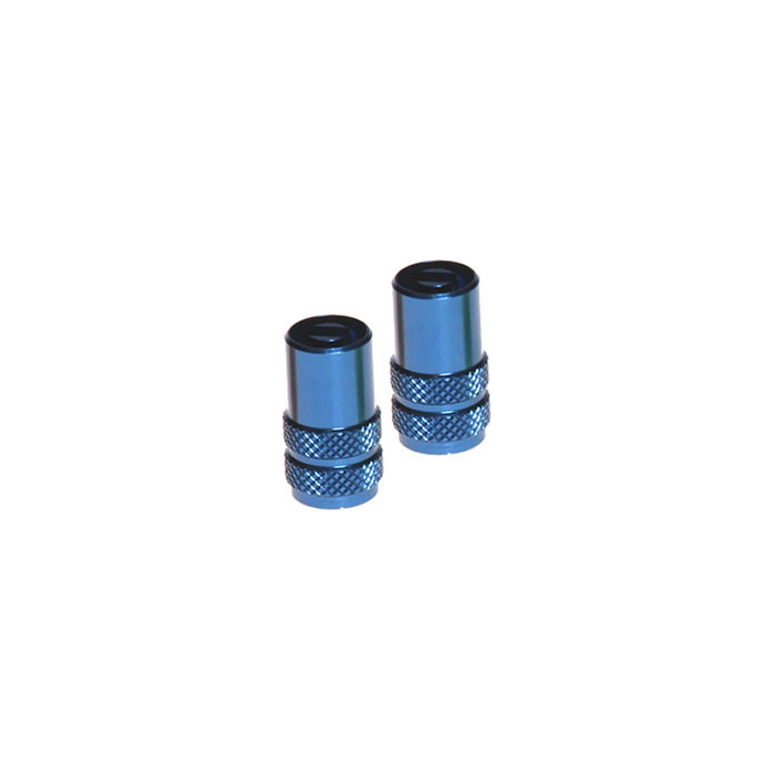 Rfx Valve Caps 2pcs Blue