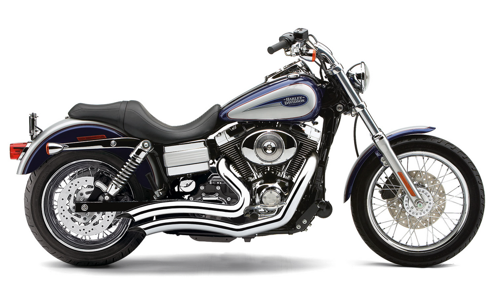 Cobra Speedster Short Swept Chrome Dyna/Fld 12-17