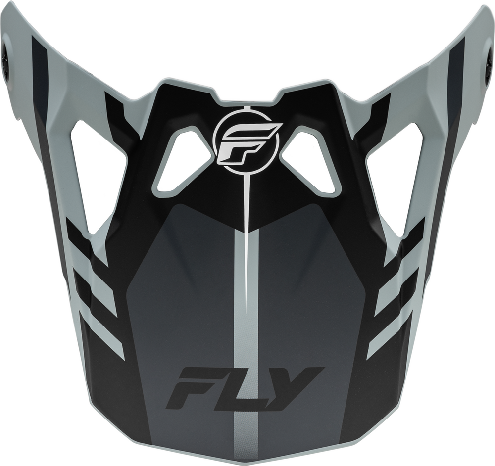 Fly Racing Formula CP Krypton Visor (2024) — Matte Grey/Black