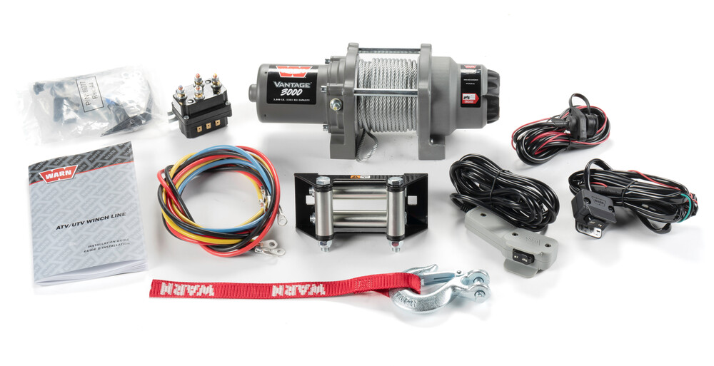 VANTAGE 3000 STEEL CABLE WINCH