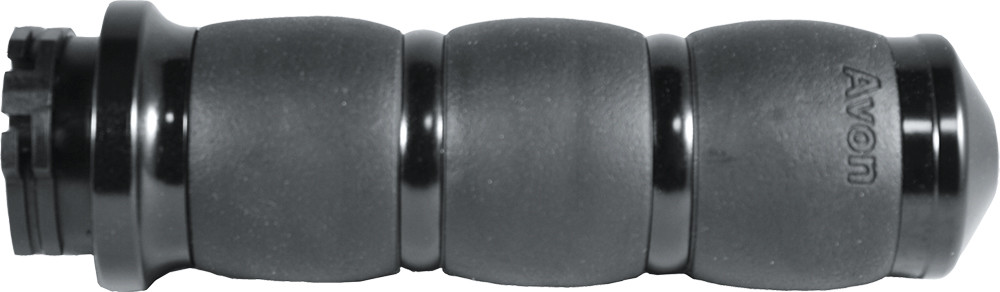 AVON VELVET AIR GRIPS W/CABLE THROTTLE BLACK