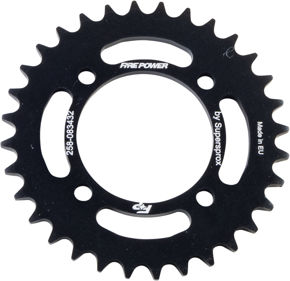 FIRE POWER REAR SPROCKET ALUMINUM 32T BLK