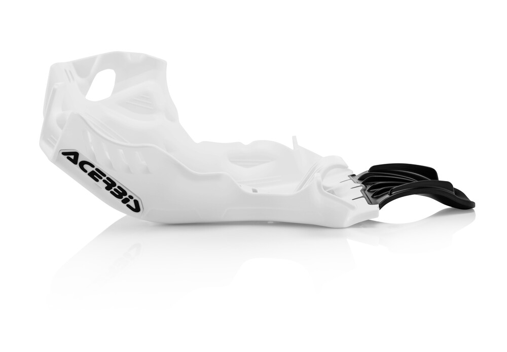 ACERBIS SKID PLATE WHITE/BLACK