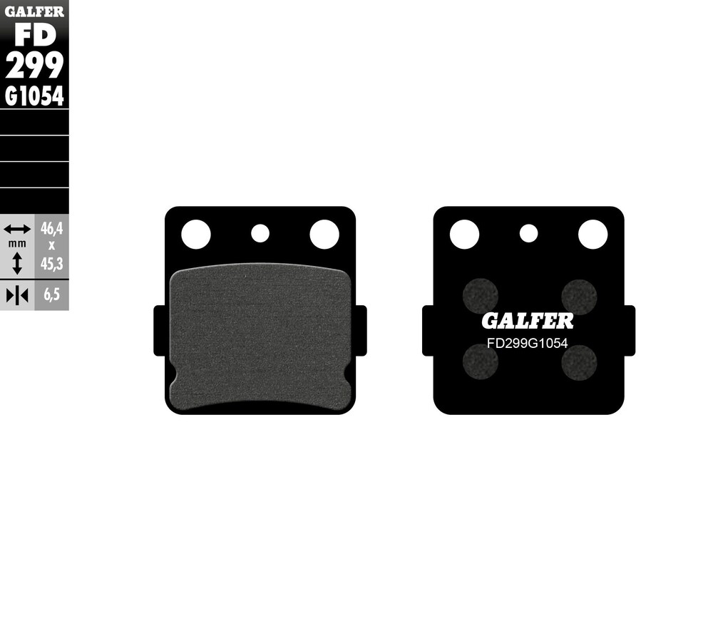 Galfer Semi-Metallic Rear Brake Pads FD299G1054