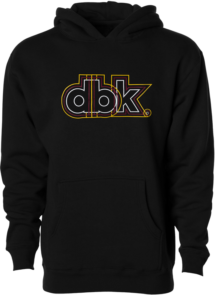 Dbk Lined Up Youth Hoodie Black Yx