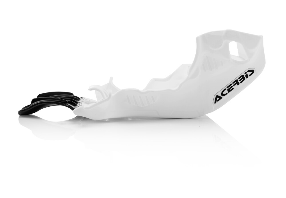 ACERBIS SKID PLATE WHITE/BLACK