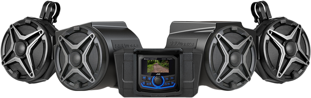4 SPEAKER KIT W/ JVC CONTROLLER