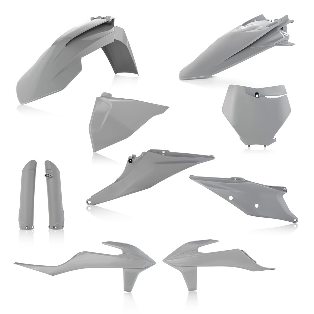 ACERBIS FULL PLASTIC KIT GREY