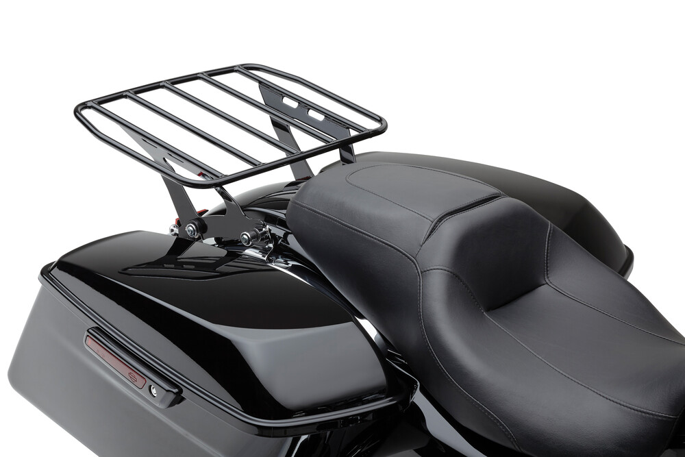 DETACH BIG-A FLAT LUGGAGE RK BLACK FLH/FLT 09-25