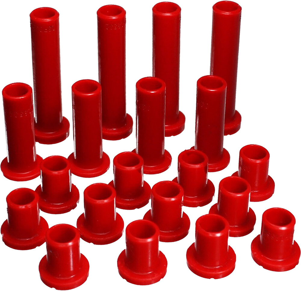 ENERGY SUSP. CONTROL ARM BUSHINGS REAR RED POL