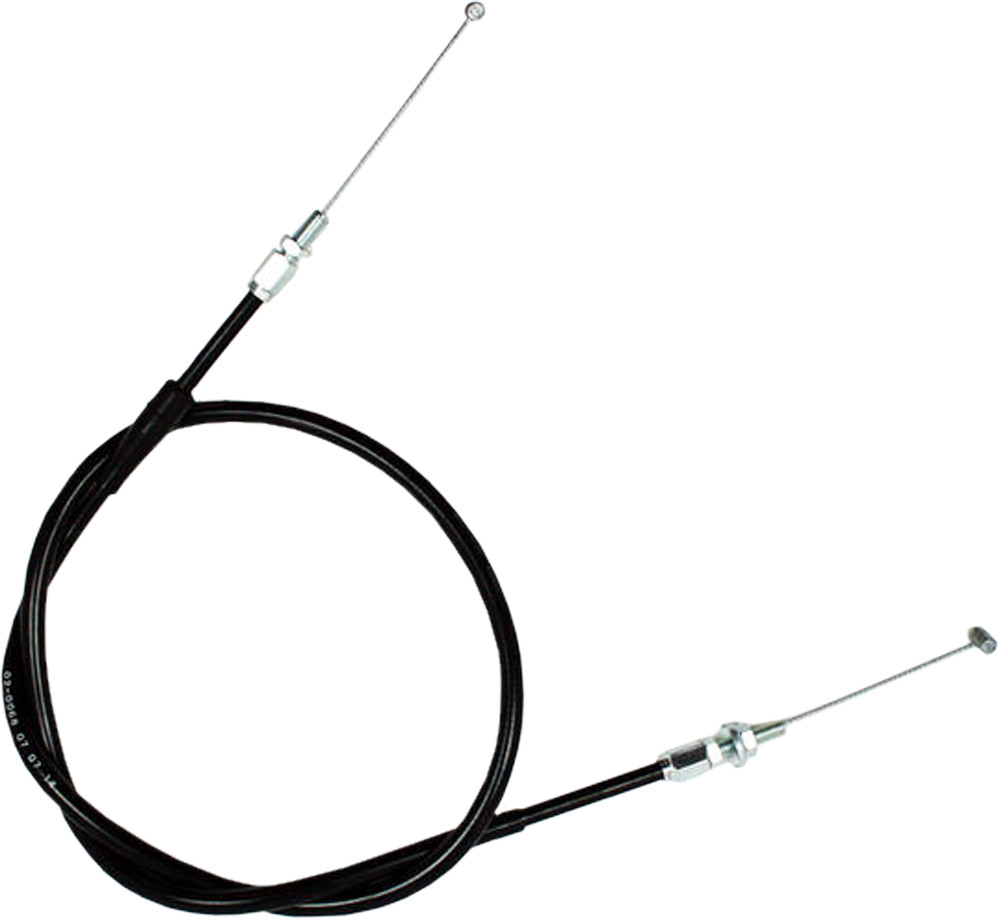 Black Vinyl Throttle Cable