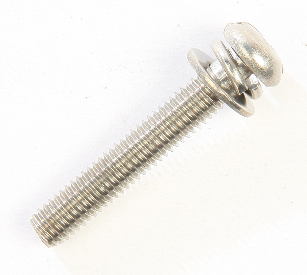 MIKUNI STAINLESS SCREW W/2 WASHERS 30 MM