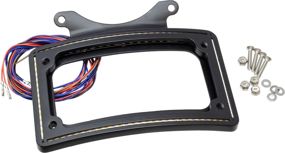 Letric Lighting Co Perfect Plate Light Lp Frame Matte Black Scout