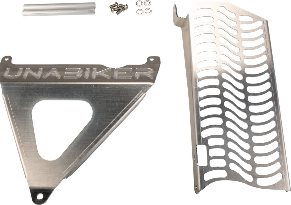 Unabiker Radiator Guard Kaw Natural