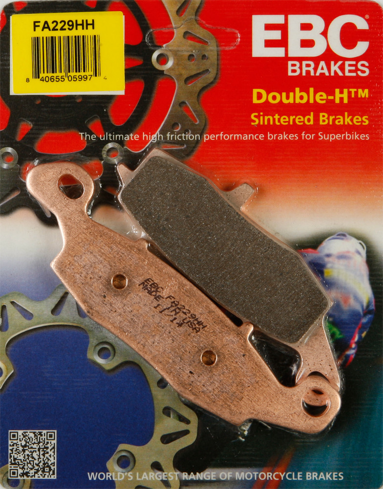 EBC FA229HH Double-H Sintered Front Brake Pads