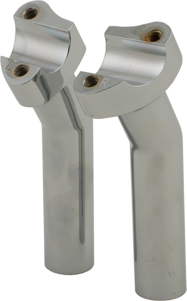 HARDDRIVE H-BAR RISERS 5.5" PULLBACK CHROME
