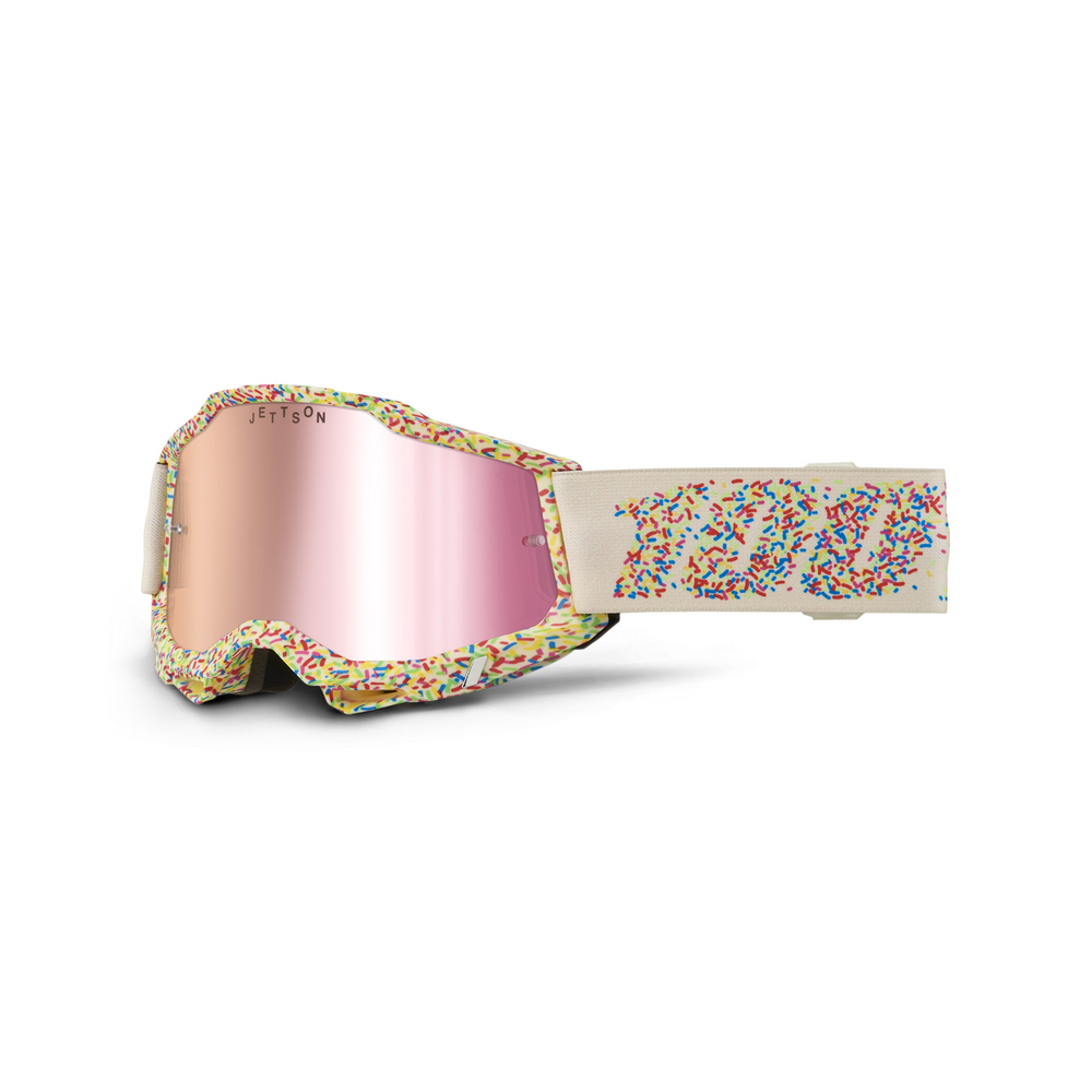 100% ACCURI 2 GOGGLE 2/PK LE JETT LAWRENCE DONUT  - MIRROR