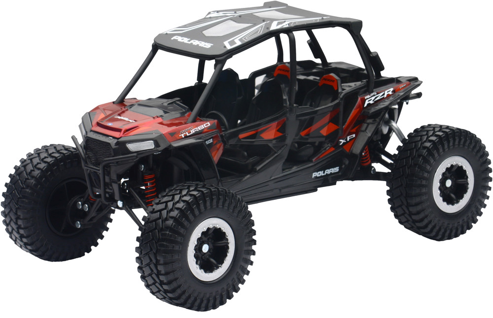 New-Ray Replica 1:18 UTV Polaris Rzr 4 Turbo Xp Rc Red