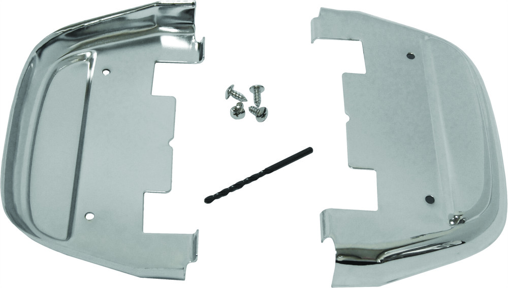 HARDDRIVE PASSENGER FBOARD COVER CHROME