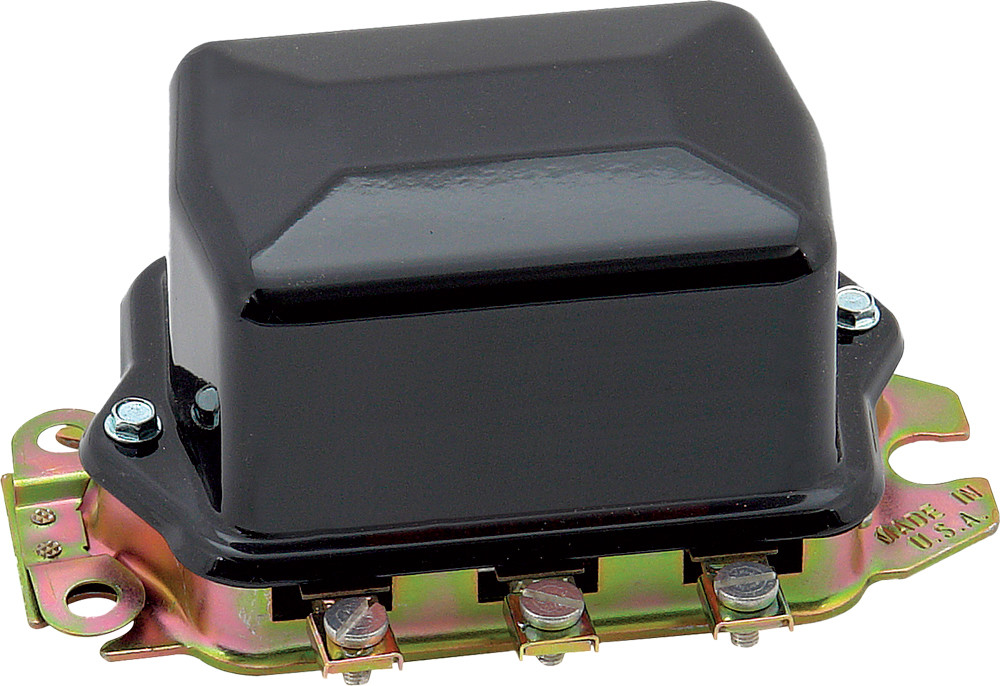 ELECTRO-MECHANICAL VOLTAGE REGULATOR 12V BLACK