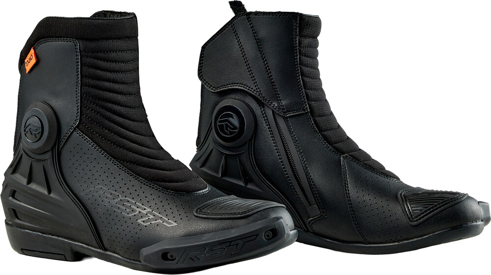 Rst TRACTECH EVO D3O SHORT BOOT BLACK 10 — Black