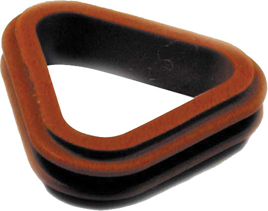 NAMZ CUSTOM CYCLE REPL INTERFACE SEAL 5-PK DEUTSCH 3 PIN HD# 72173-94