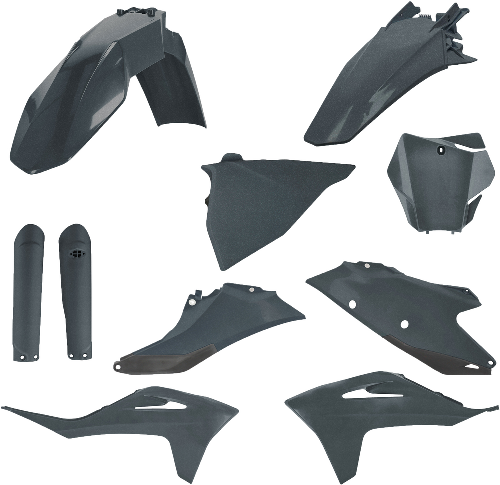 FULL PLASTIC KIT GAS GREY METALLIC