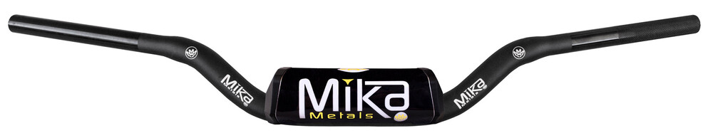 Mika Metals Handlebar Raw Series 1-1/8" Sx Bend Blk