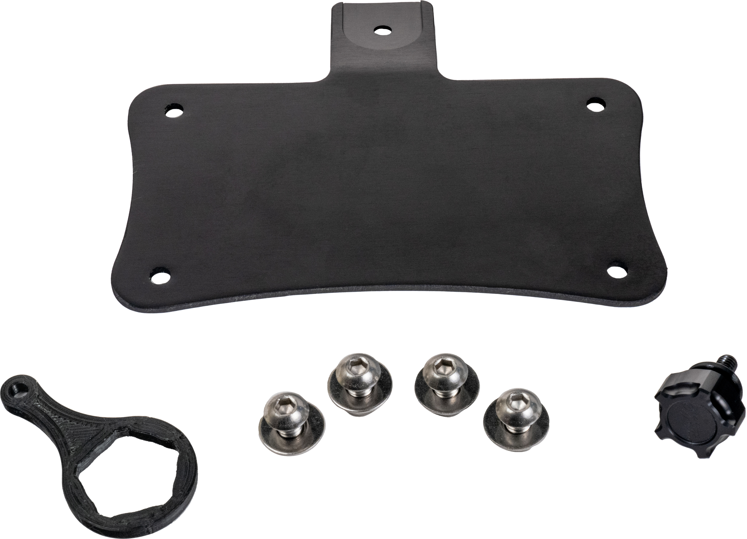 HOFMANN DESIGNS Laydown License Plate Mount - View 1
